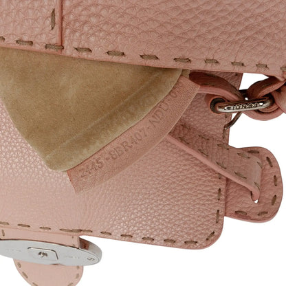 Fendi Leather Selleria Shoulder Bag