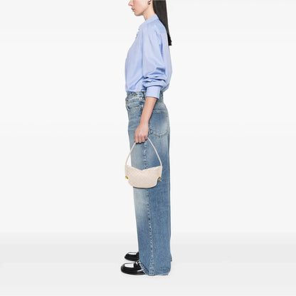 Bottega Veneta Baby Lambskin Intrecciato Solstice Shoulder Bag