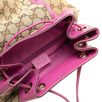 Gucci GG Canvas Abbey D Ring Backpack