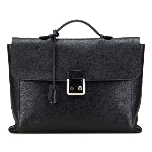 Louis Vuitton Taurillon Serviette Dorian Briefcase