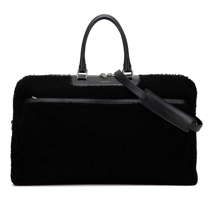 Saint Laurent Shearling Travel Bag