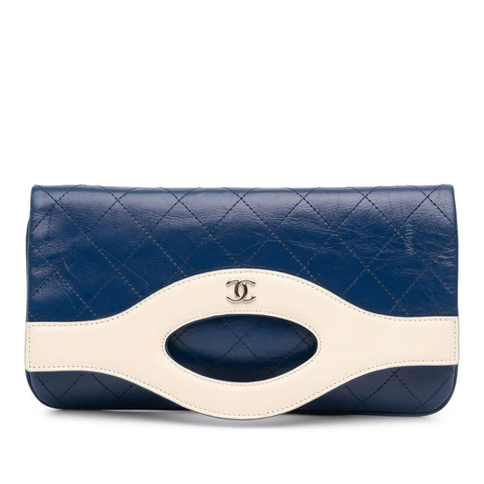 Chanel Small Bicolor Aged Calfskin 31 Pouch