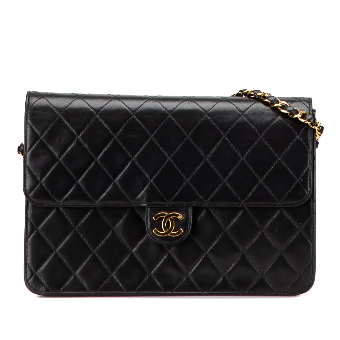Chanel Medium CC Quilted Lambskin Single Flap