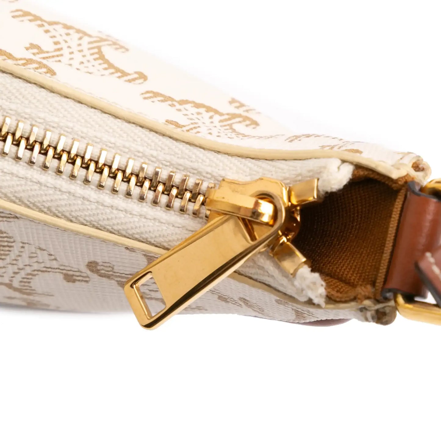 Celine Triomphe Coated Canvas Ava Shoulder Bag