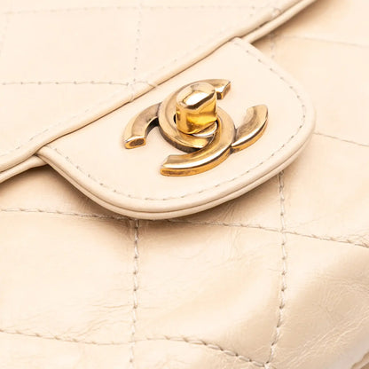 Chanel Small Aged Calfskin Bubble CC Flap