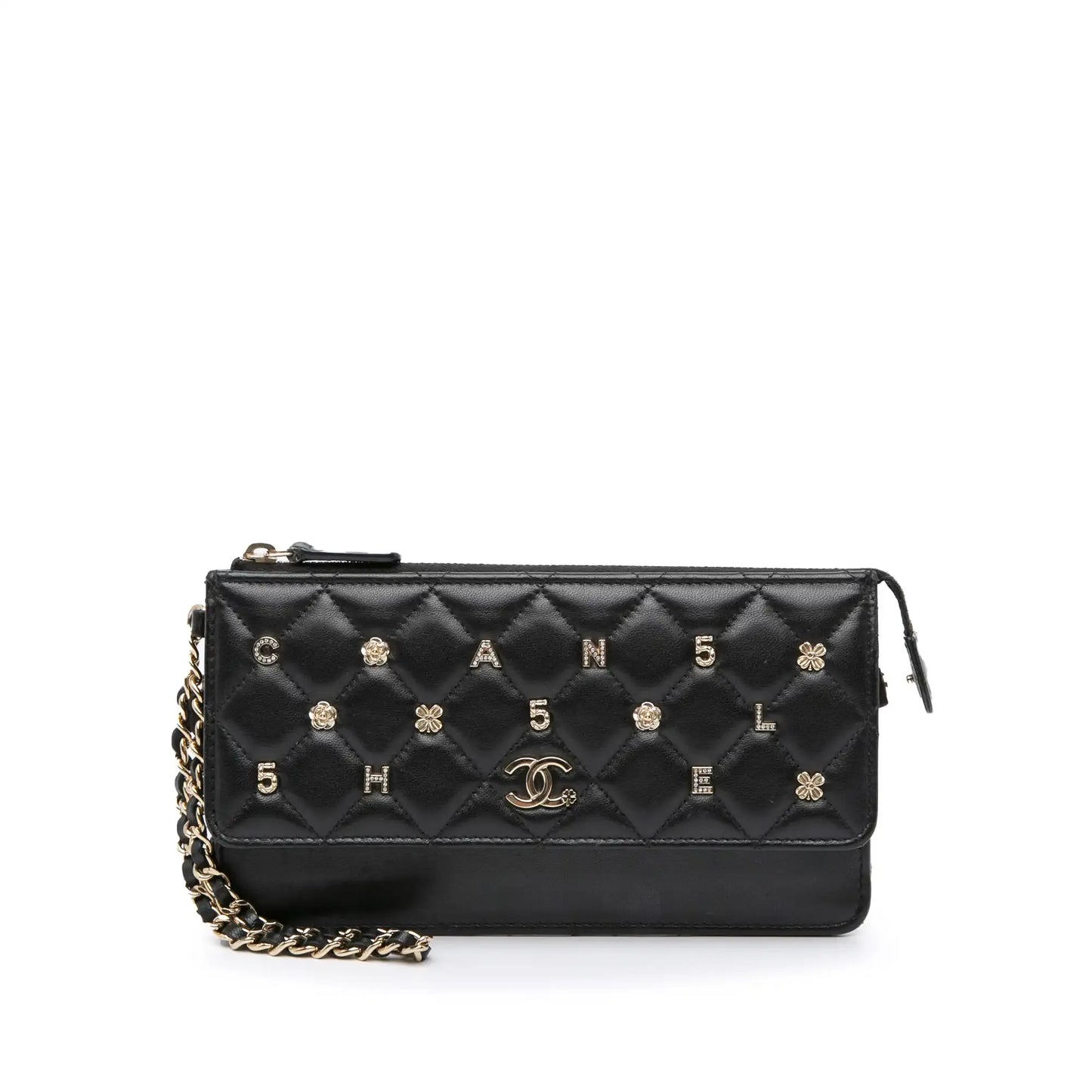 Chanel Quilted Lambskin All About Chanel Clutch On Chain