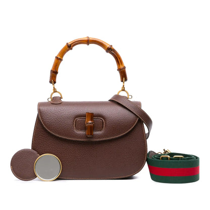 Gucci Grained Calfskin Bamboo Night