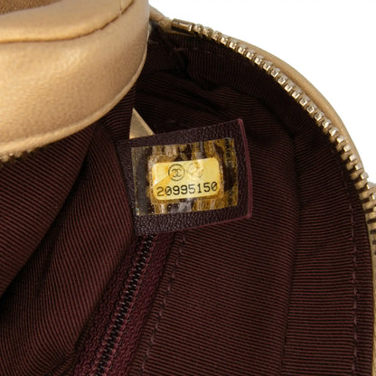 Chanel Mini Quilted Chevron Lambskin Camera Case Flap