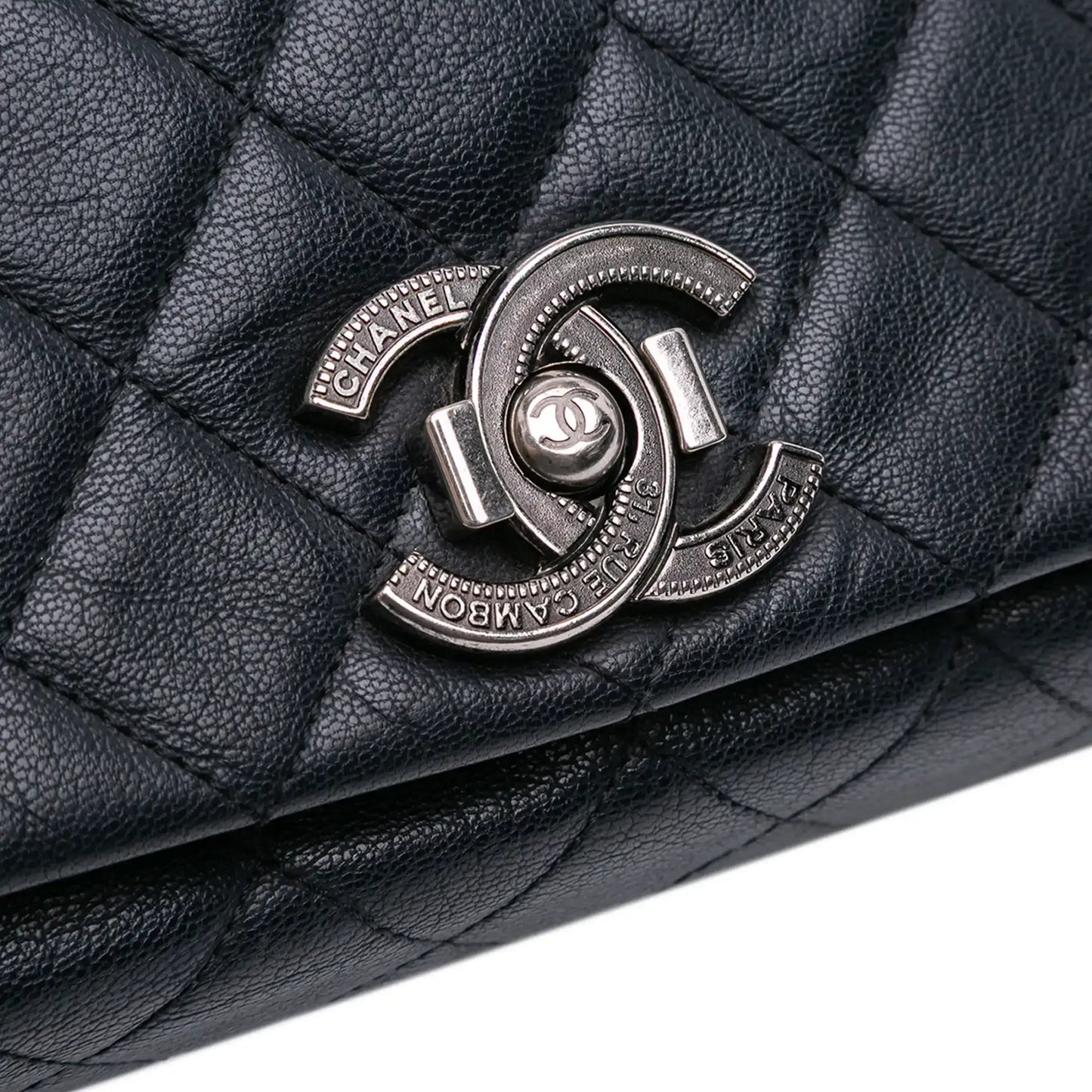 Chanel Large Quilted Goatskin City Rock Flap