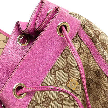 Gucci GG Canvas Abbey D Ring Backpack