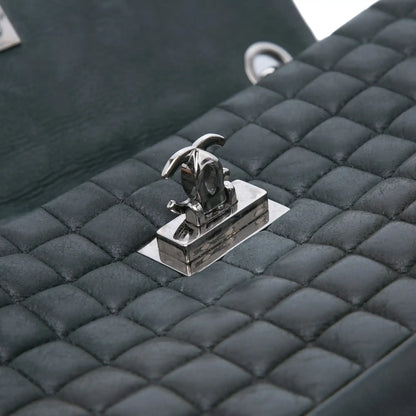 Chanel Chocolate Bar Iridescent Calfskin Bubble Flap