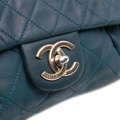 Chanel Small Iridescent Calfskin Chic Quilt Flap