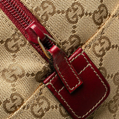 Gucci GG Canvas Web Travel Bag