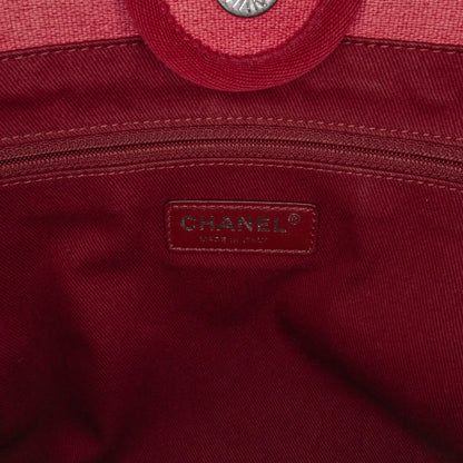 Chanel Small Mixed Fibers Deauville Tote