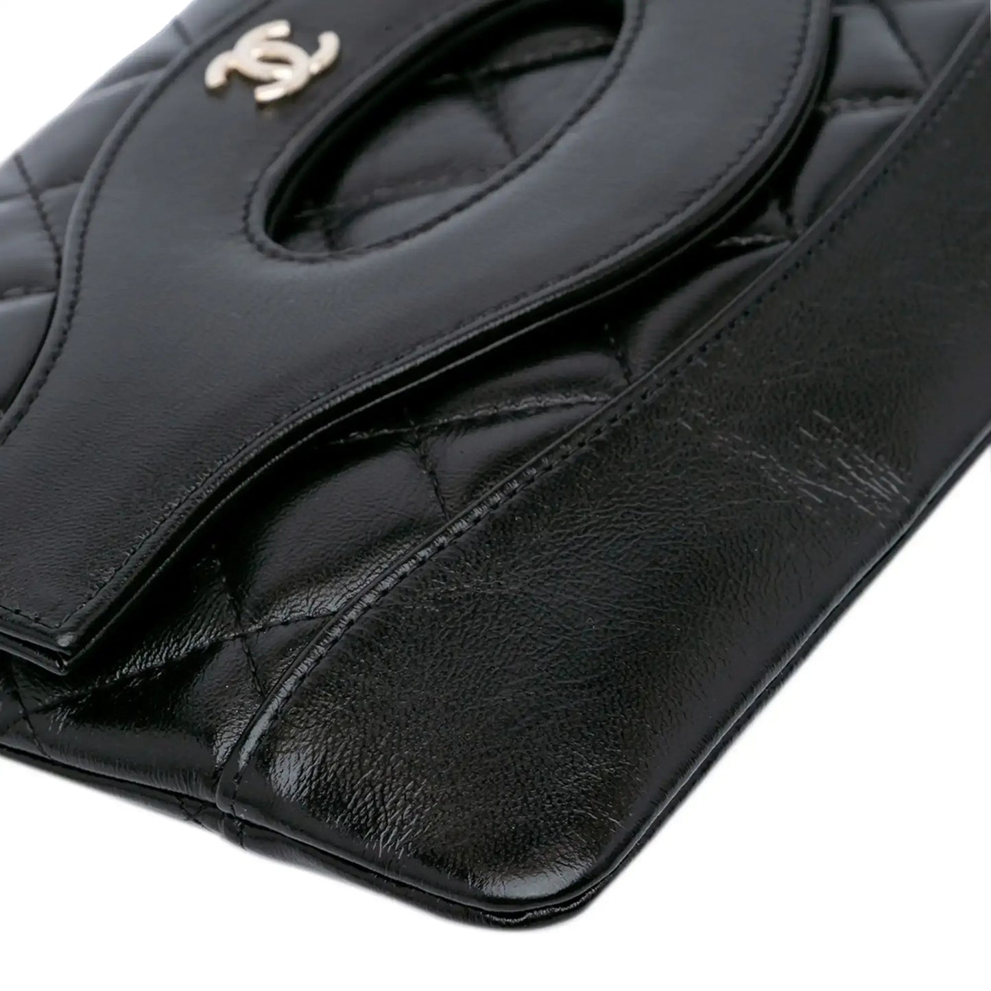 Chanel Shiny Crumpled Calfskin 31 Clutch