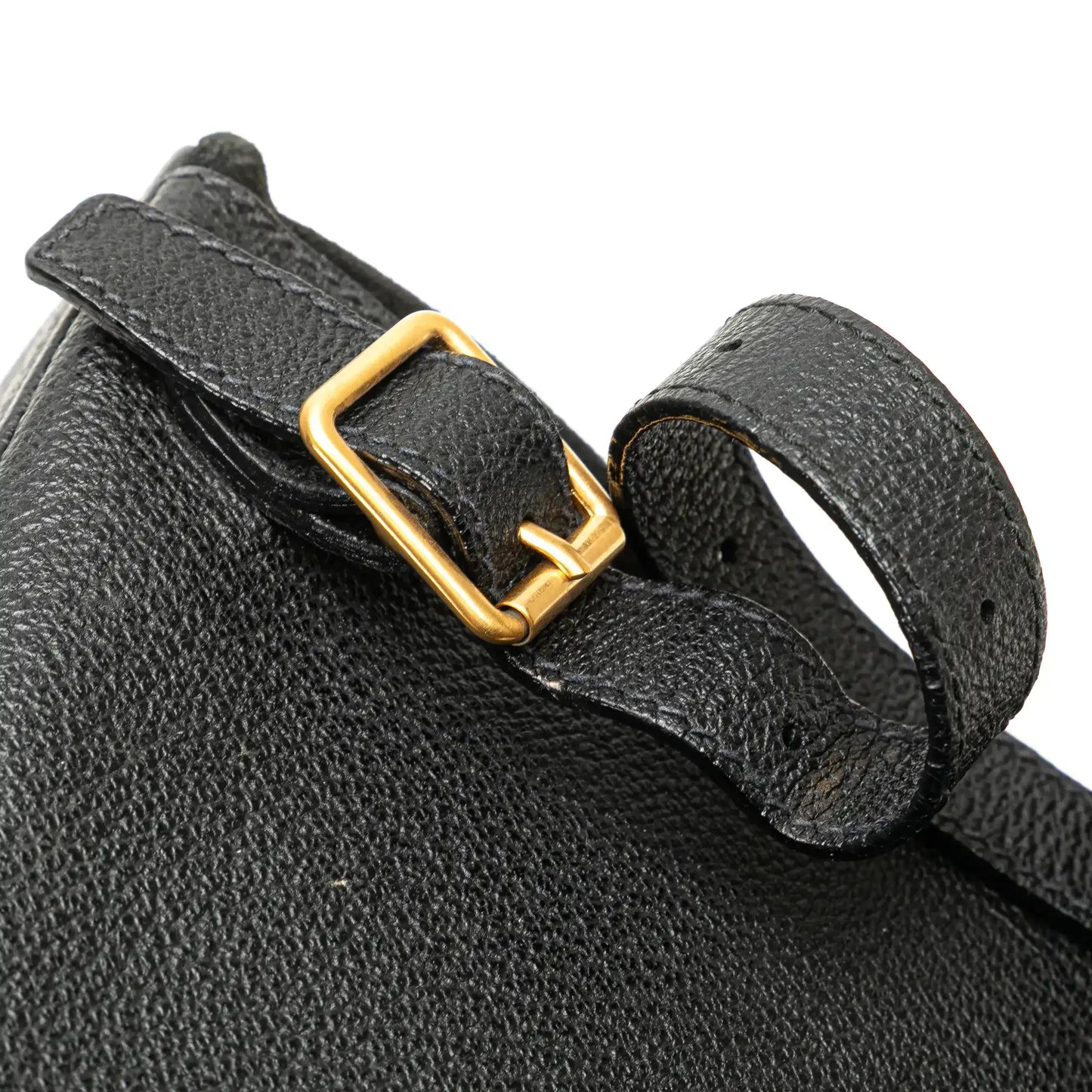 Gucci Suede Bamboo Backpack