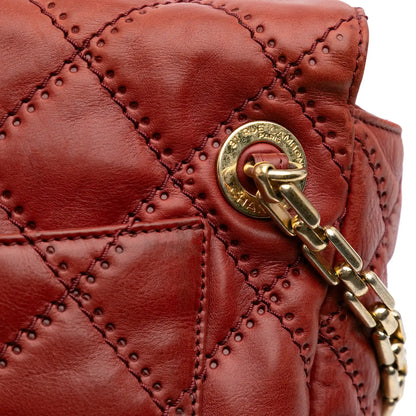 Chanel CC Quilted Calfskin Ultimate Stitch Retro Chain Flap