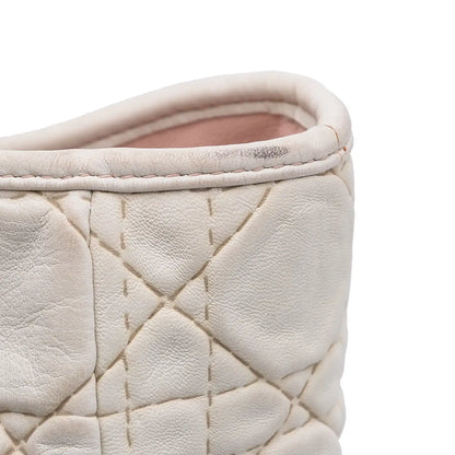 Dior Lambskin Cannage Lady Dior Soft Shopping Tote