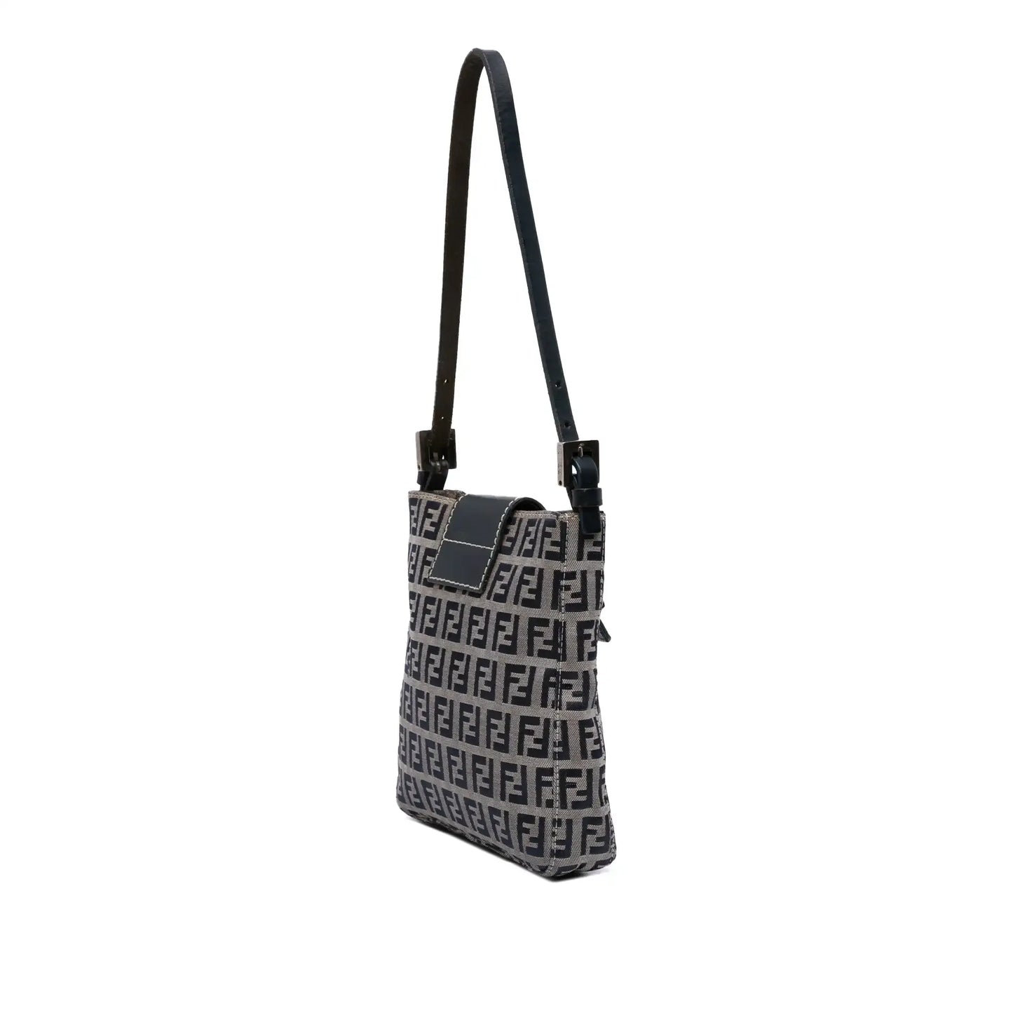 Fendi Zucchino Canvas Shoulder Bag