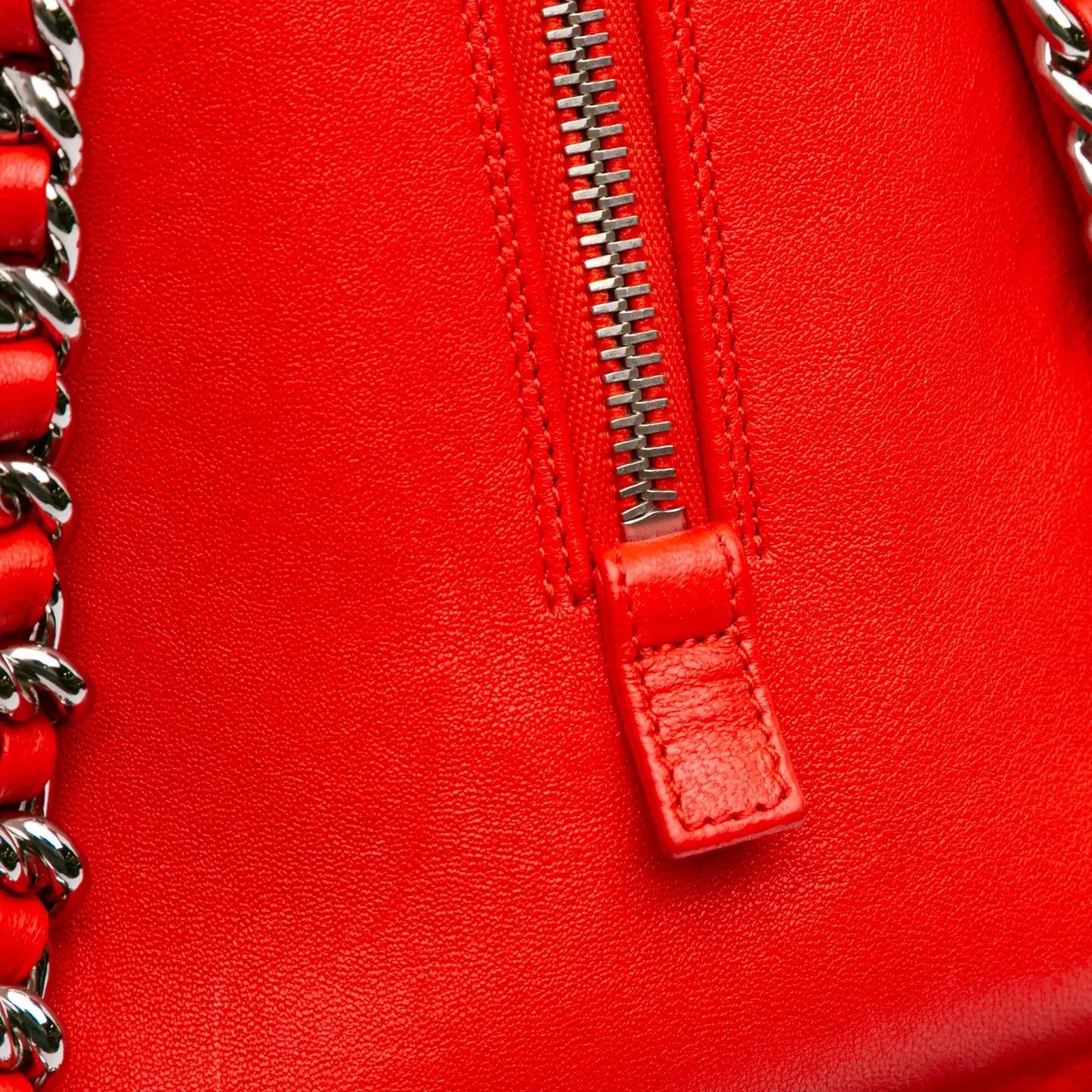 Chanel Quilted Washed Lambskin Chain Around Bowler
