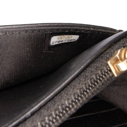 Chanel Quilted Caviar Boy Wallet on Chain