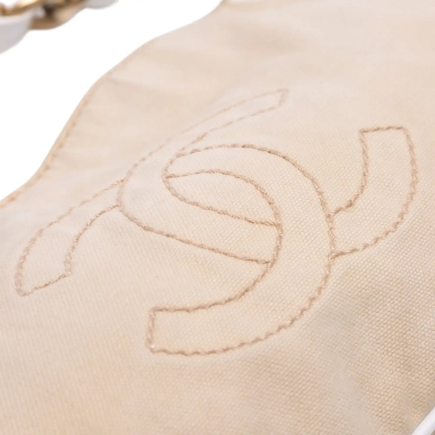 Chanel Canvas Olsen Shoulder Bag