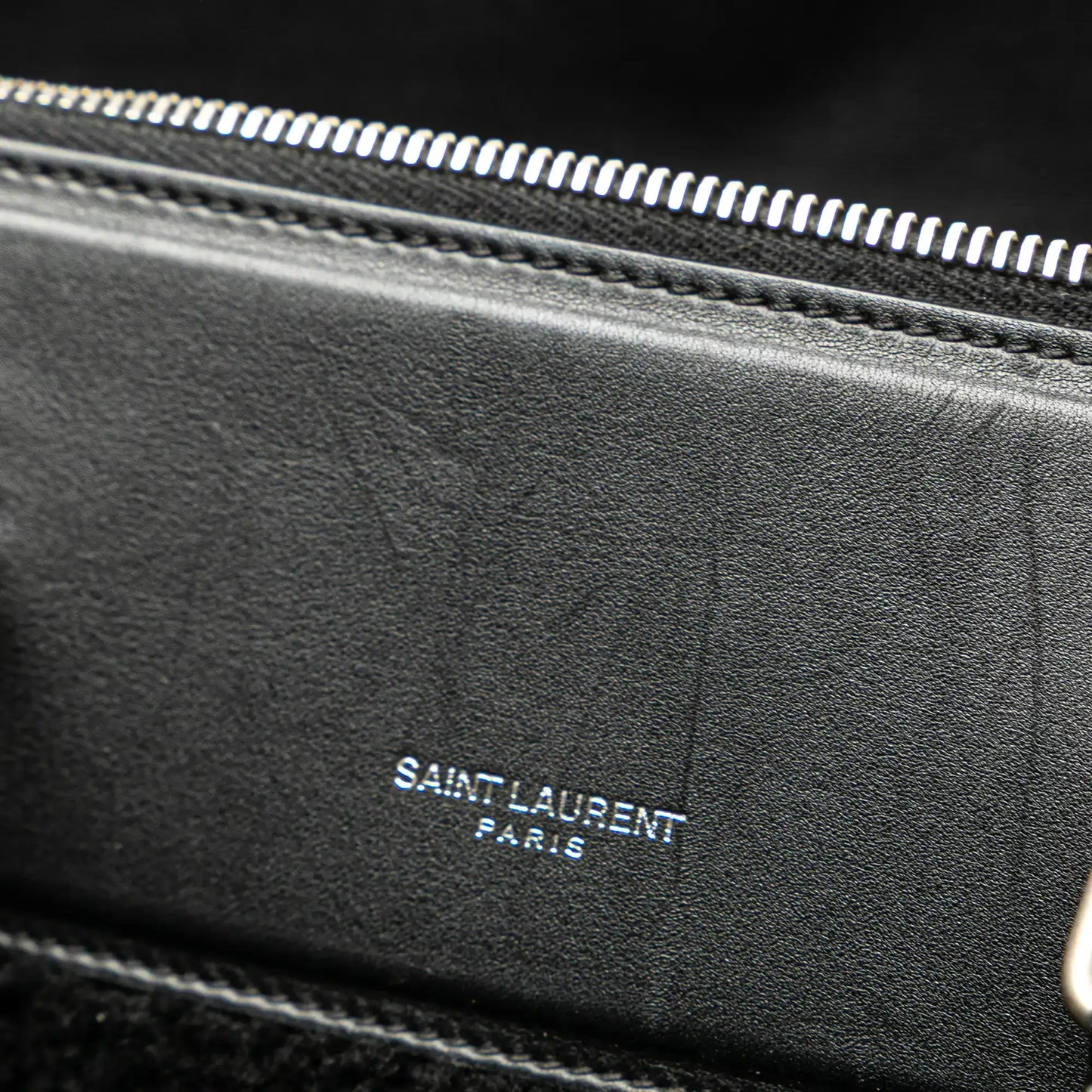 Saint Laurent Shearling Travel Bag