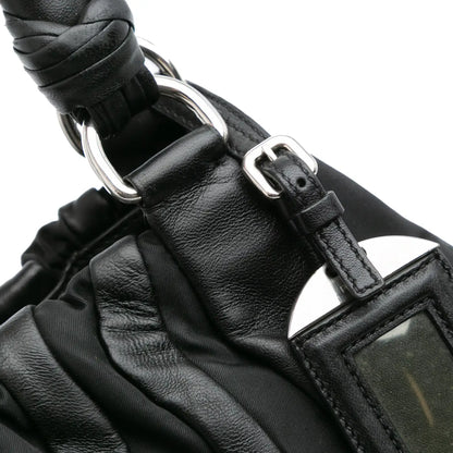 Prada Tessuto Nappa Waves Tote