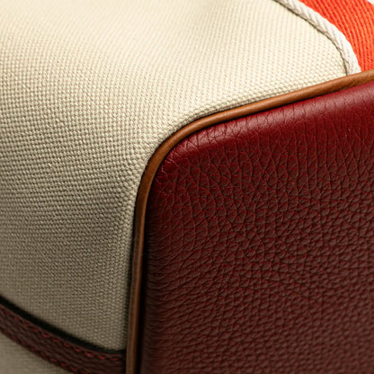 Hermès Toile and Clemence Pursangle Tote