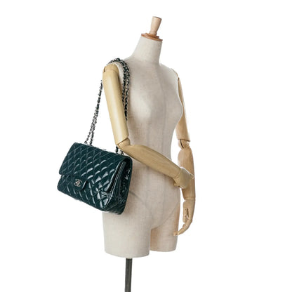 Chanel Jumbo Classic Patent Double Flap