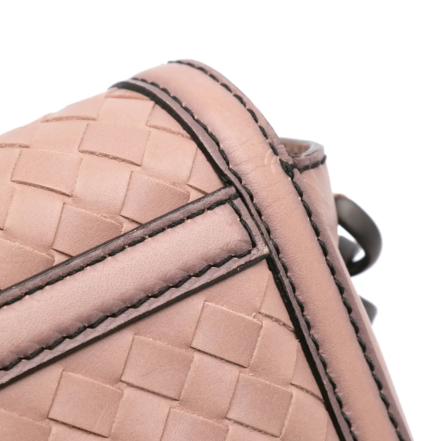 Bottega Veneta Nappa Intrecciato Mirror Lens Shoulder Bag