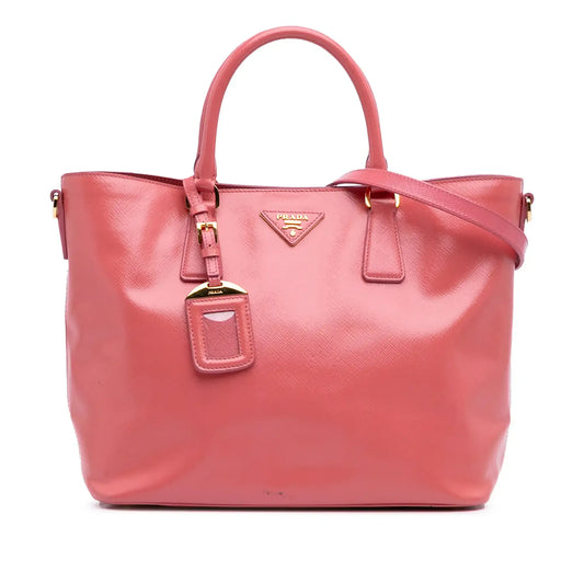 Prada Saffiano Vernice Satchel