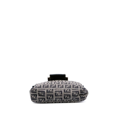 Fendi Zucchino Canvas Shoulder Bag