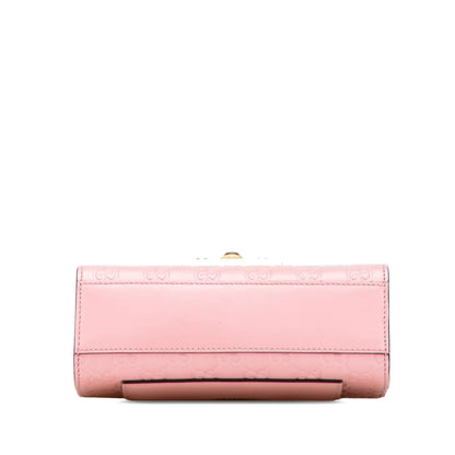 Gucci Small Guccissima Padlock Crossbody