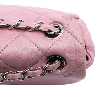 Chanel Medium Bicolor Lambskin and Calfskin CC Chain Flap