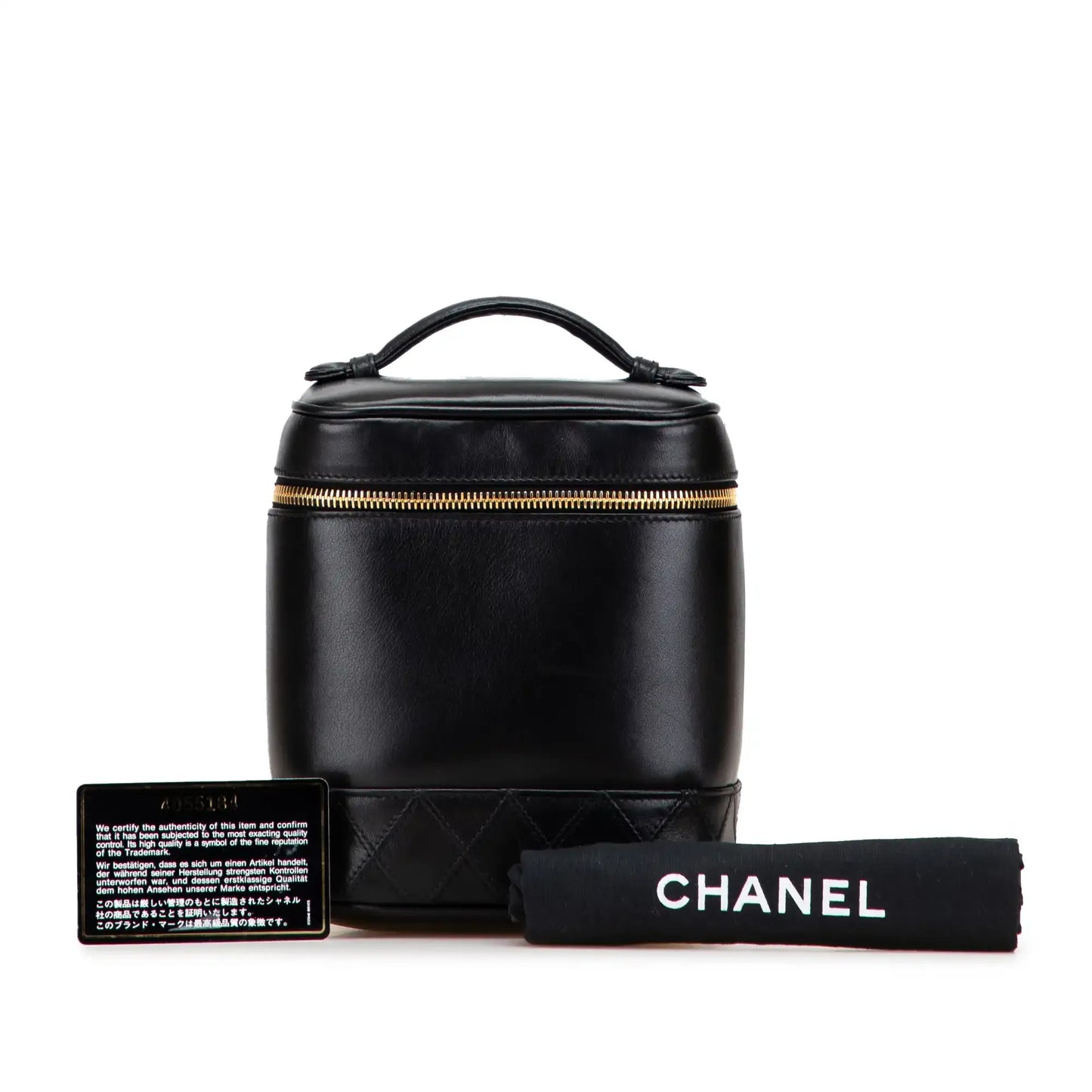 Chanel CC Lambskin Vanity Case