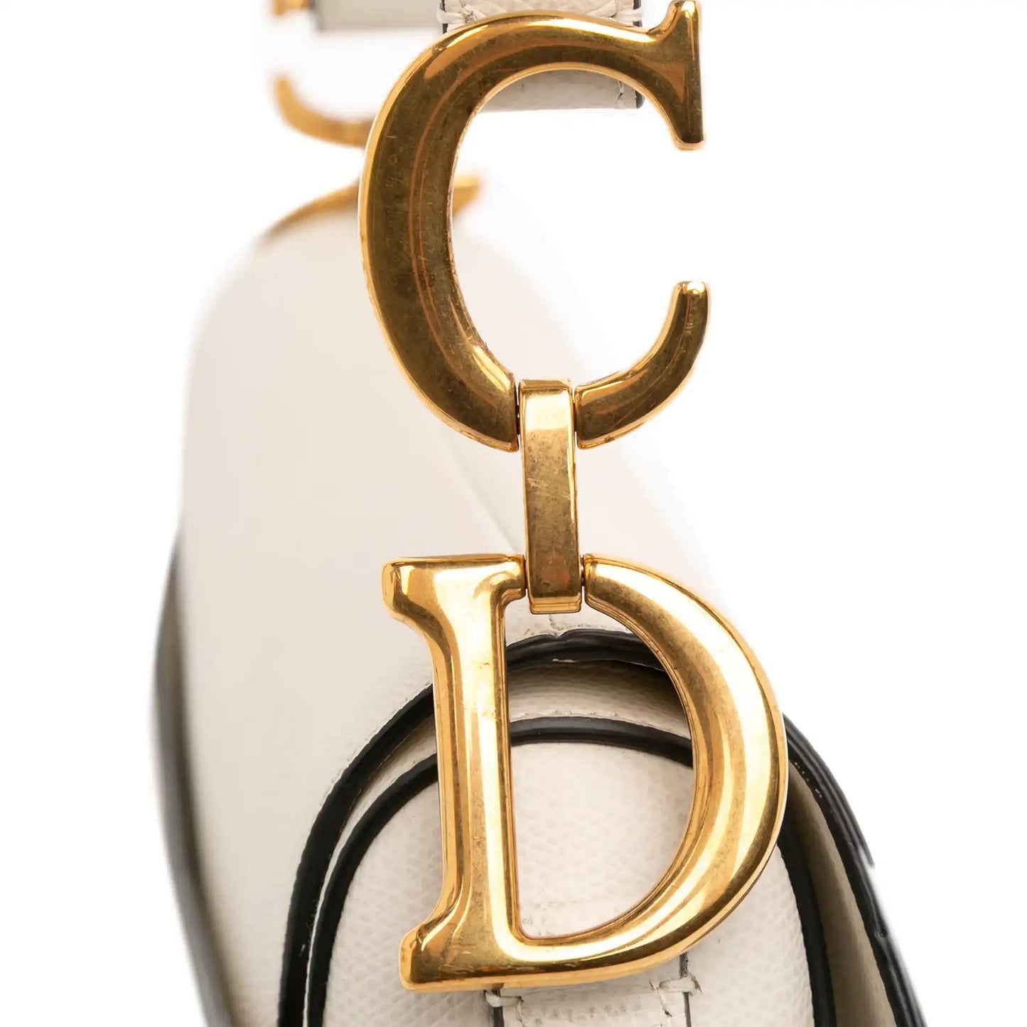 Dior Grained Calfskin Saddle Bag