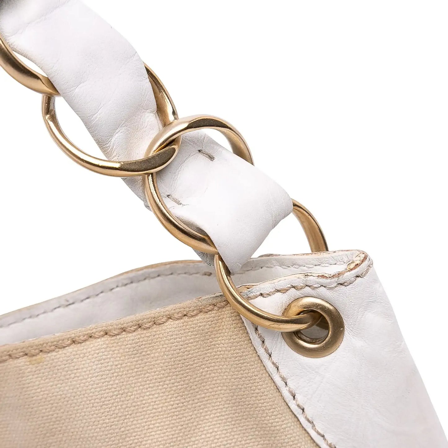Chanel Canvas Olsen Shoulder Bag
