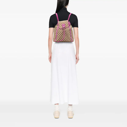 Gucci GG Canvas Abbey D Ring Backpack