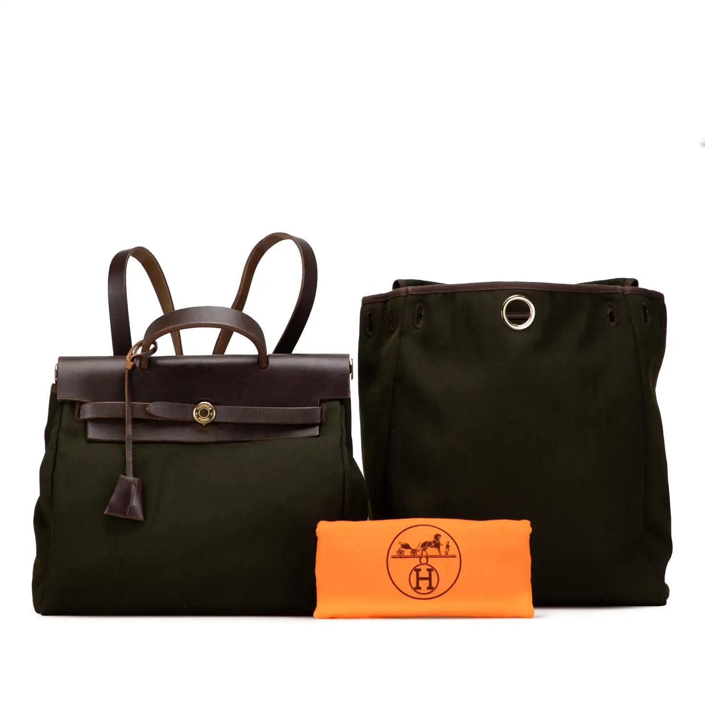 Hermès Toile Herbag Backpack PM