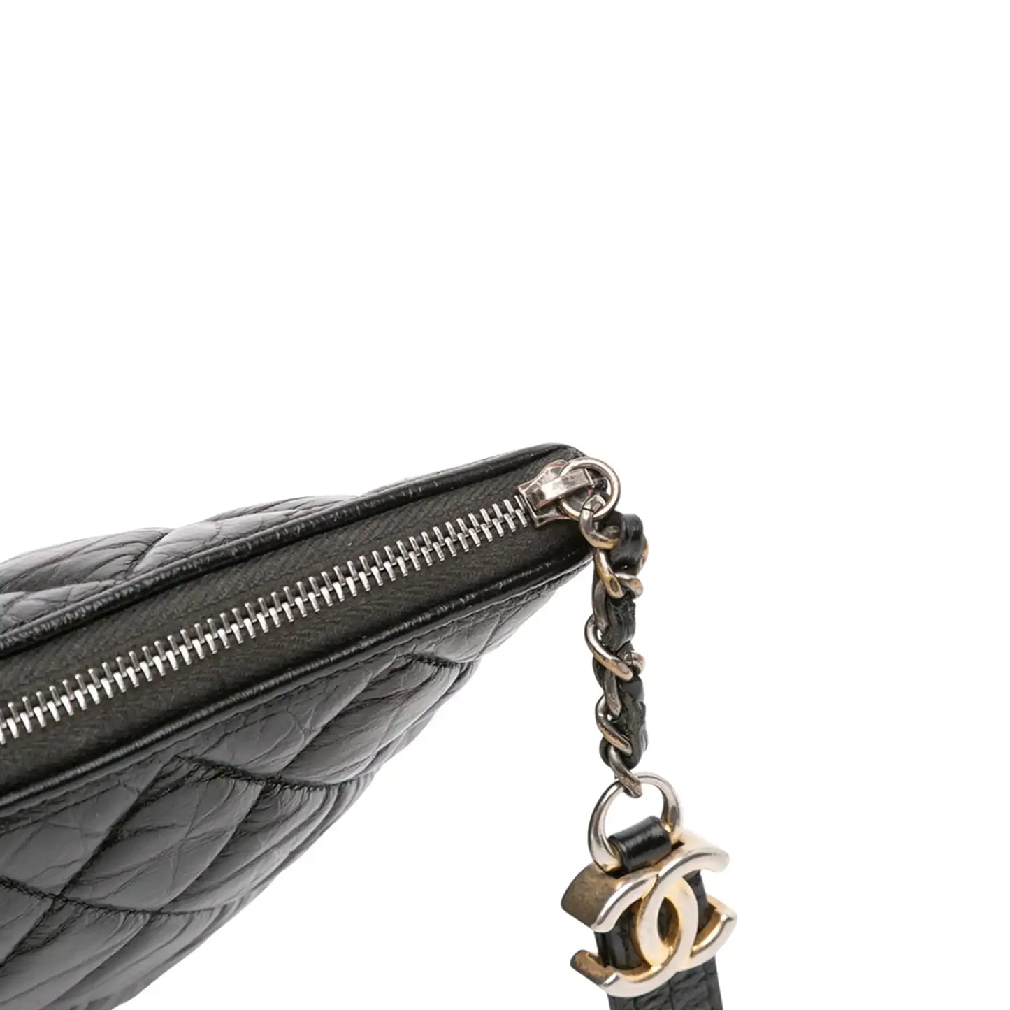 Chanel Large Aged Calfskin Gabrielle O Case Clutch