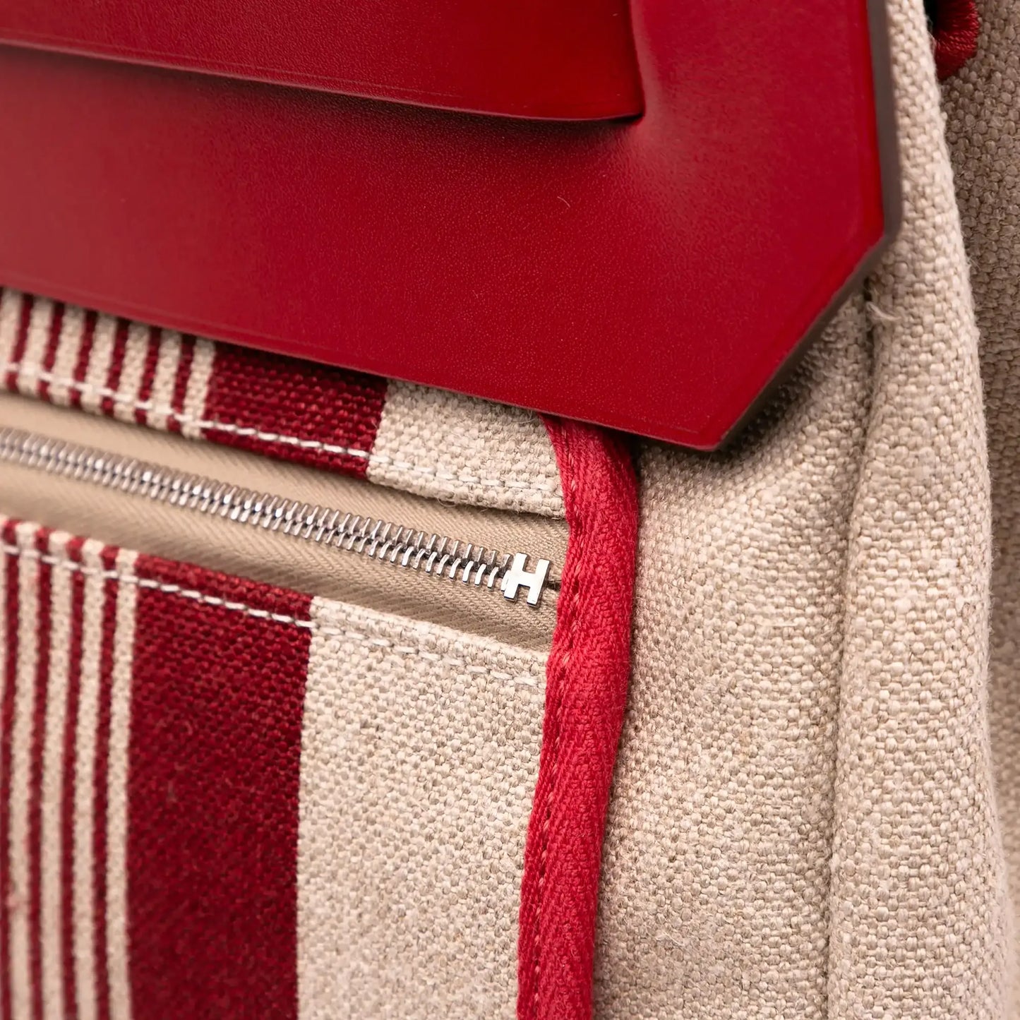 Hermès Toile H Vibration and Vache Hunter Herbag Zip Cabin Retourne 50