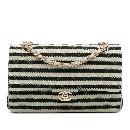 Chanel Medium Classic Jersey Coco Sailor Double Flap