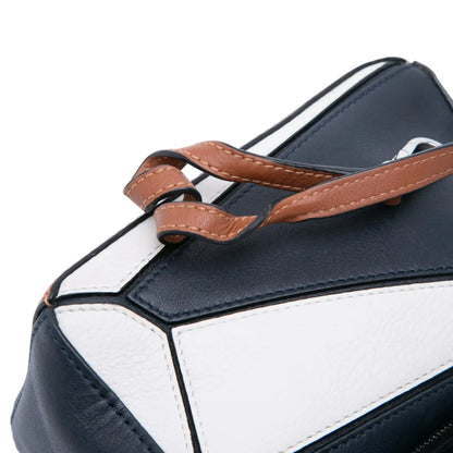 Loewe Mini Tricolor Calfskin Sailor Puzzle Satchel