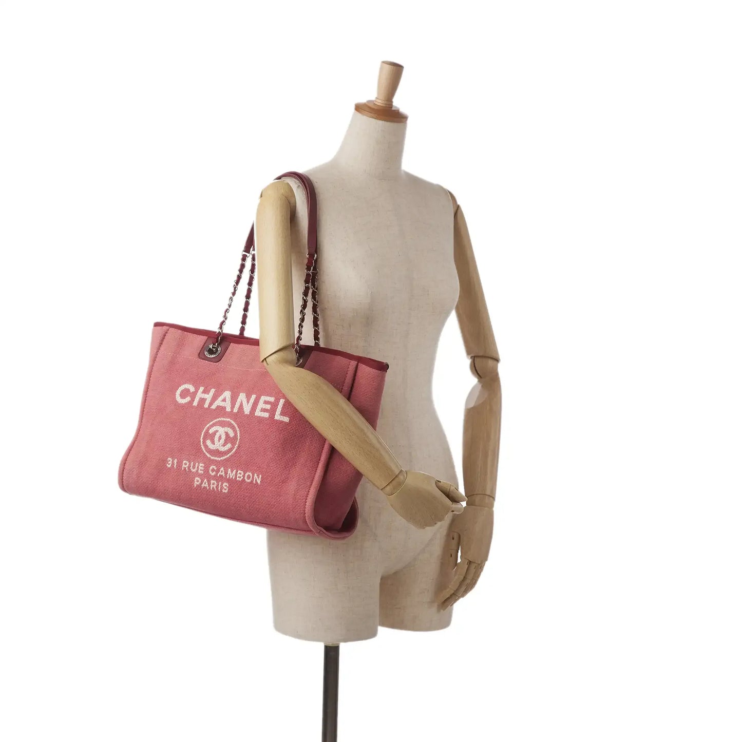 Chanel Small Mixed Fibers Deauville Tote