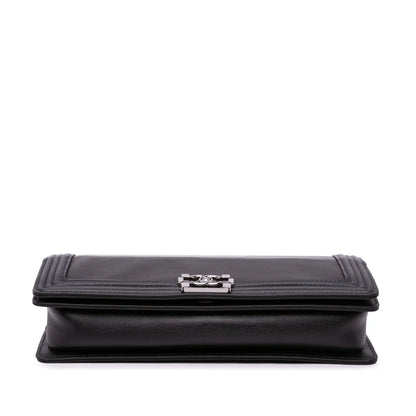 Chanel Bicolor Lambskin Boy Clutch