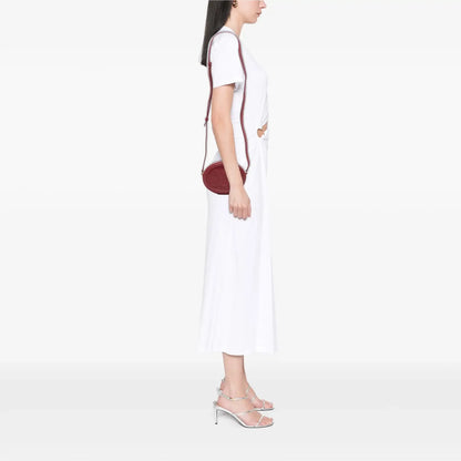 Celine Small Calfskin Cuir Triomphe Oval Crossbody