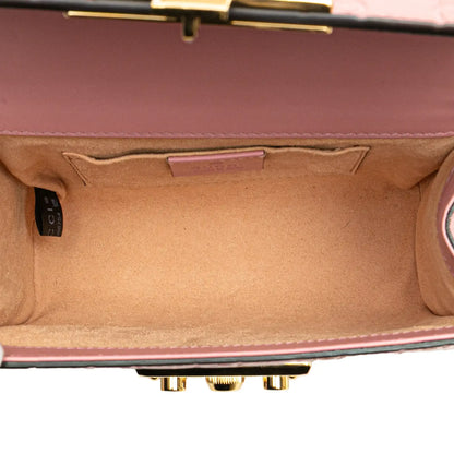 Gucci Small Guccissima Padlock Crossbody