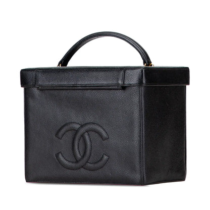 Louis Vuitton Caviar CC Turnlock Vanity Bag