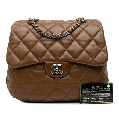 Chanel CC Quilted Lambskin 3 Flap
